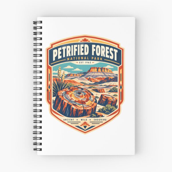 Item preview, Petrified Forest National Park Est 1962 Ancient Wild Enduring | National Park Visitor Travel Hiker designed and sold by Simsimah26Parks.