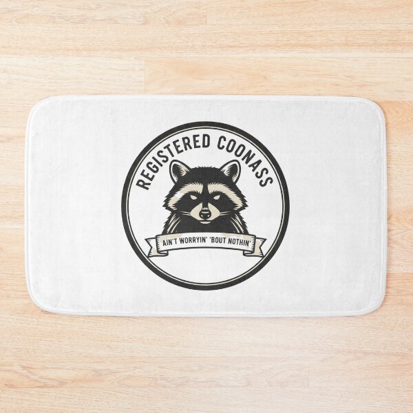 Item preview, Registered Coonass Association Sticker designed and sold by FestivityFinds.