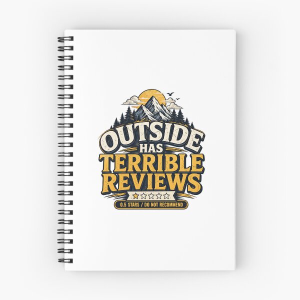 Item preview, Outside Has Terrible Reviews designed and sold by Fares Zeineh.
