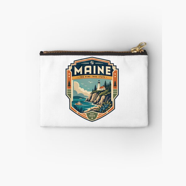 Item preview, Maine The Pine Tree State Est. 1820 New England Travel State Pride Vacation Souvenir designed and sold by Simsimah26Parks.