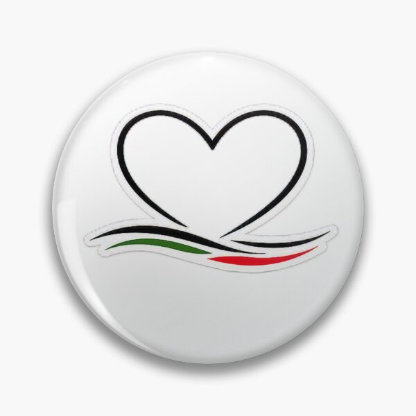 Item preview, Black and white minimal heart and red ,green and black colours  designed and sold by wallartofmio.