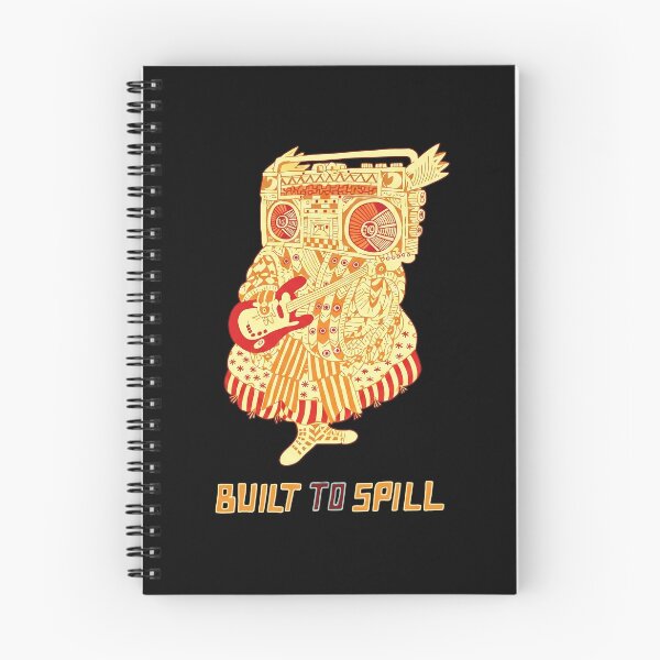 Item preview, Built To Spill Boombox Owl Playing Guitar designed and sold by weepyzumi.
