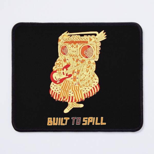 Item preview, Built To Spill Boombox Owl Playing Guitar designed and sold by weepyzumi.