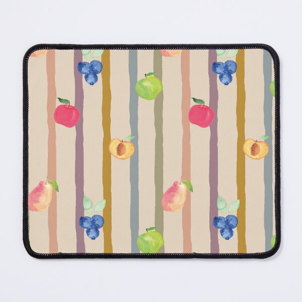 Item preview, Garden Market Fruit Stripe Pattern designed and sold by wildridgestudio.