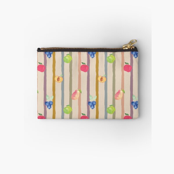 Item preview, Garden Market Fruit Stripe Pattern designed and sold by wildridgestudio.