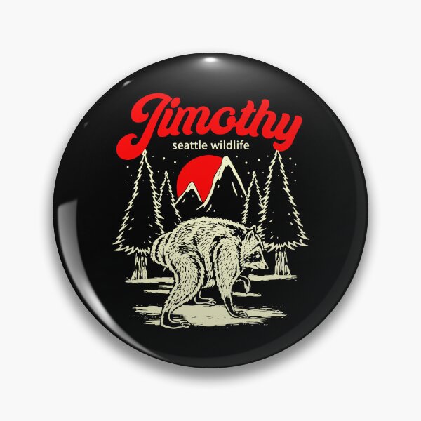 Item preview, Jimothy Seattle Wildlife Raccoon Mountains Forest Nature designed and sold by weepyzumi.