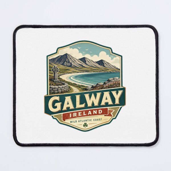 Item preview, Galway Ireland Wild Atlantic Coast Irish Heritage Vacation Travel designed and sold by Simsimah26Parks.
