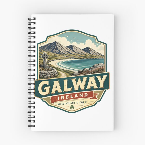 Item preview, Galway Ireland Wild Atlantic Coast Irish Heritage Vacation Travel designed and sold by Simsimah26Parks.