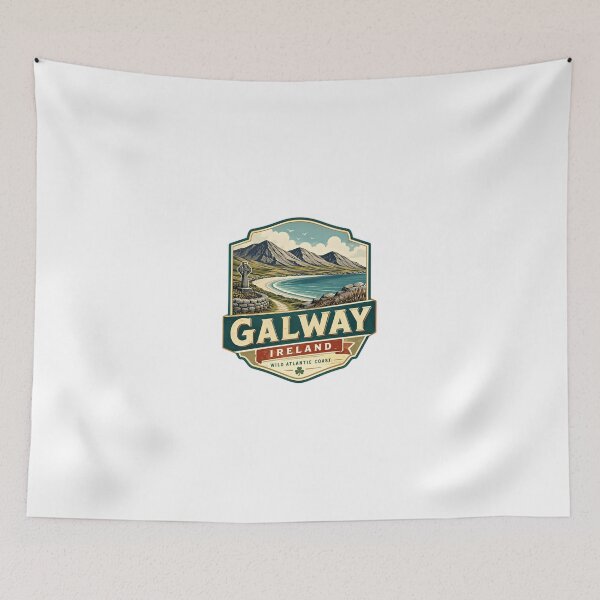Item preview, Galway Ireland Wild Atlantic Coast Irish Heritage Vacation Travel designed and sold by Simsimah26Parks.