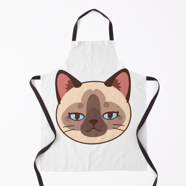 Item preview, Cute Sleepy Siamese Cat Face Sticker | Cozy Cat Lover Design designed and sold by VINTOR-.