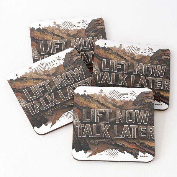 Item preview, Fresh LIFT NOW TALK LATER designed and sold by dazzlemakers.