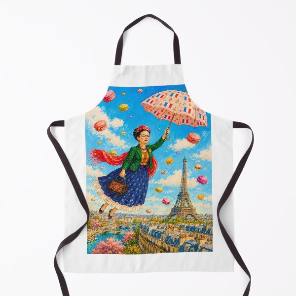 Item preview, Frida Poppins Over Paris designed and sold by reggiemercedes.
