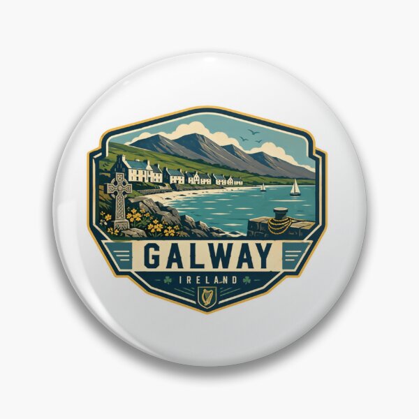 Item preview, Galway Ireland Irish Heritage Travel designed and sold by Simsimah26Parks.