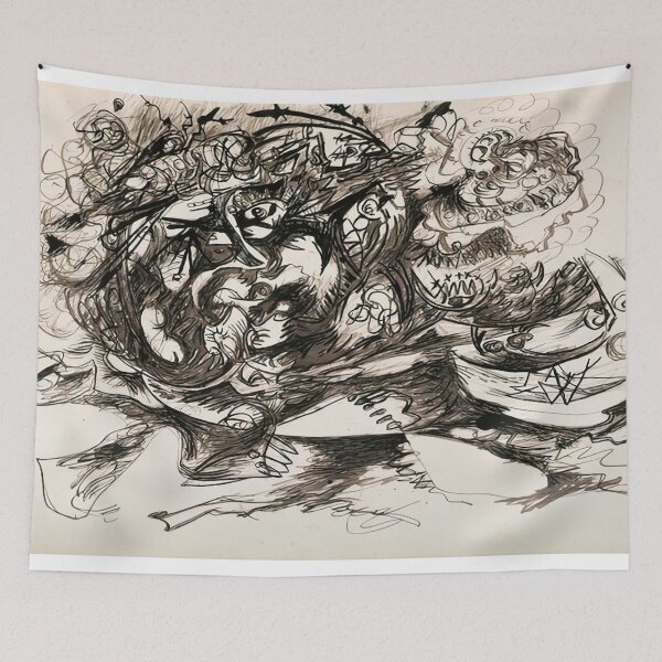Item preview, jackson Pollock artwork designed and sold by Bivrgagnon.