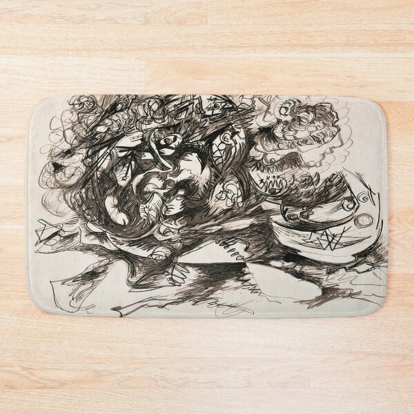 Item preview, jackson Pollock artwork designed and sold by Bivrgagnon.