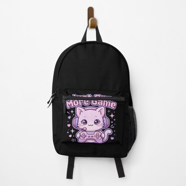Item preview, Just One More Game - Cute Kawaii Gamer Cat with Headset designed and sold by Fulaly.