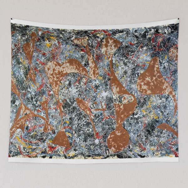 Item preview, jackson Pollock artwork designed and sold by Bivrgagnon.