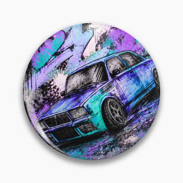 Item preview, Graffiti Street Racing Car – Colorful Automotive Art designed and sold by PetruArtDesigns.