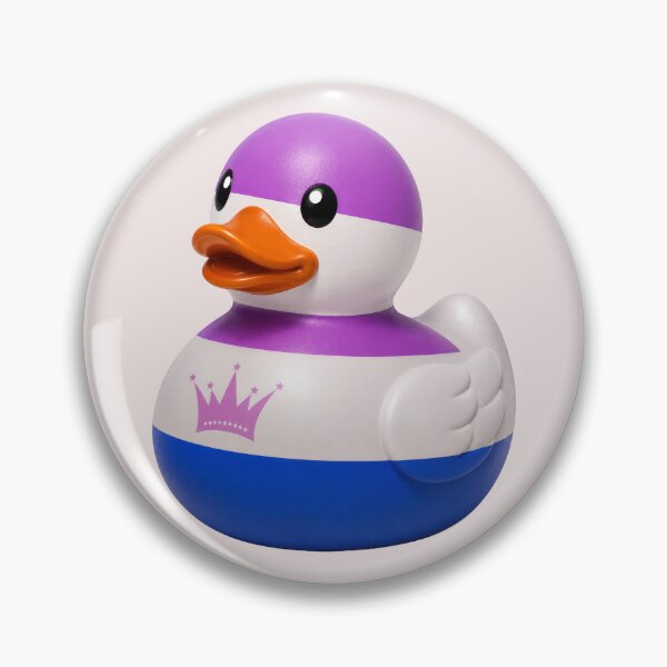 Item preview, Drag Pride Flag Rubber Ducky designed and sold by Shirts With Pride.