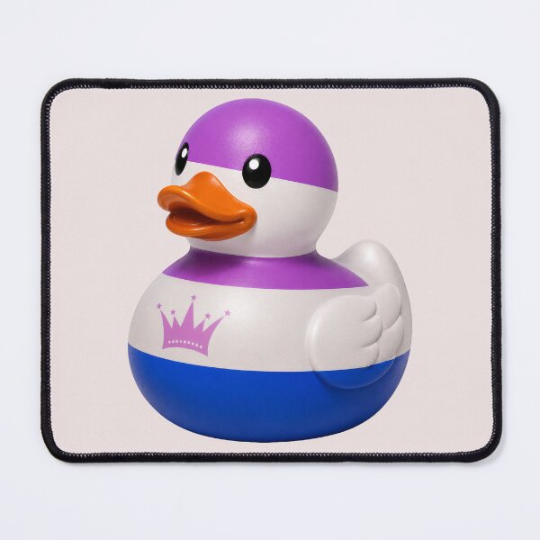 Item preview, Drag Pride Flag Rubber Ducky designed and sold by Shirts With Pride.