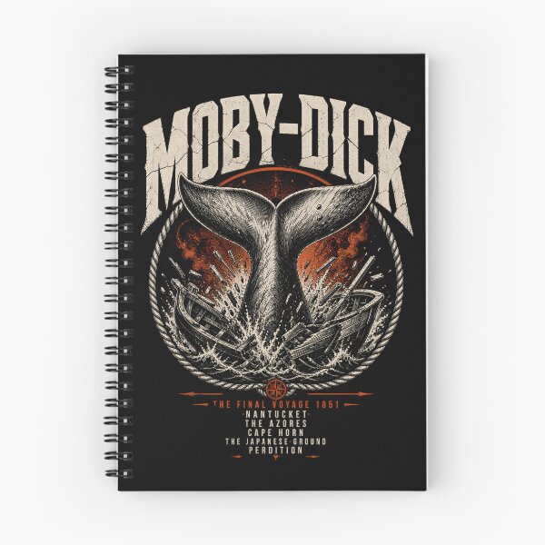Item preview, Moby Dick Final Voyage - Whale Tail Wrecks the Boats designed and sold by Fenay Designs.