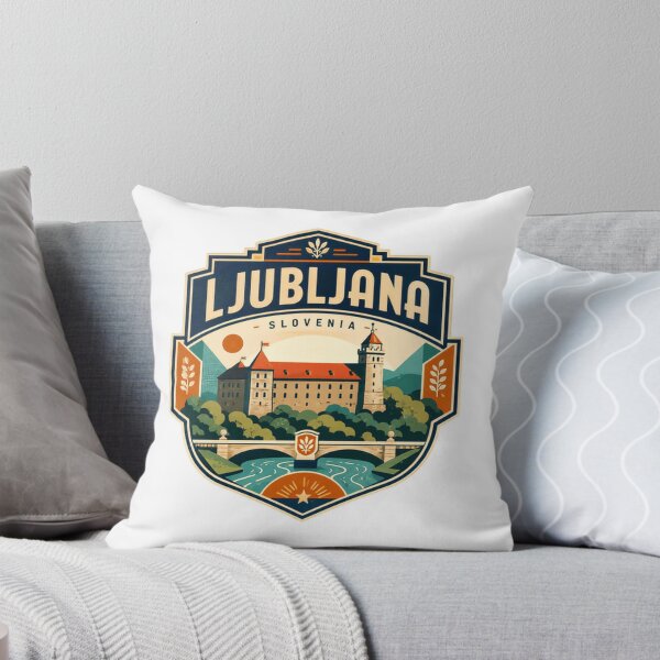 Item preview, Ljubljana Slovenia Travel Destination Visitor Souvenir designed and sold by Simsimah26Parks.