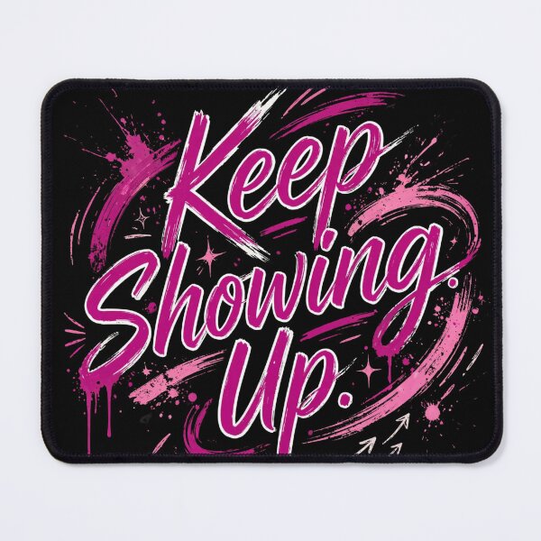 Item preview, Keep Showing Up designed and sold by Geordesign.