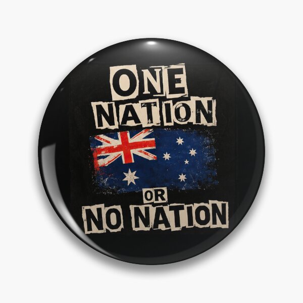 Item preview, One Nation or No Nation V2 designed and sold by OldSchool90s.
