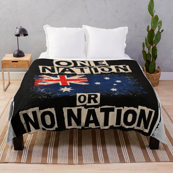 Item preview, One Nation or No Nation V2 designed and sold by OldSchool90s.