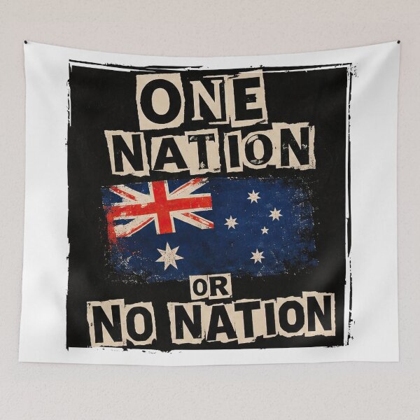 Item preview, One Nation or No Nation V2 designed and sold by OldSchool90s.