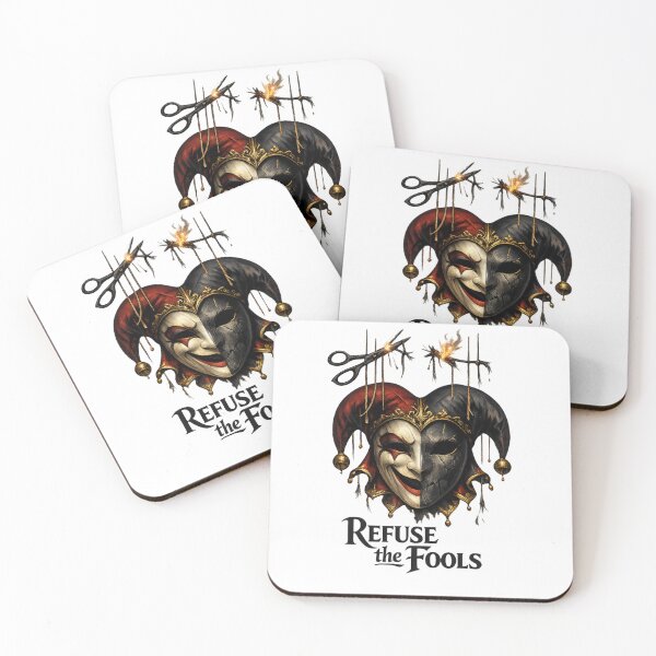Item preview, Refuse the Fools – Dark Jester Defiance Design designed and sold by quietrevolt.