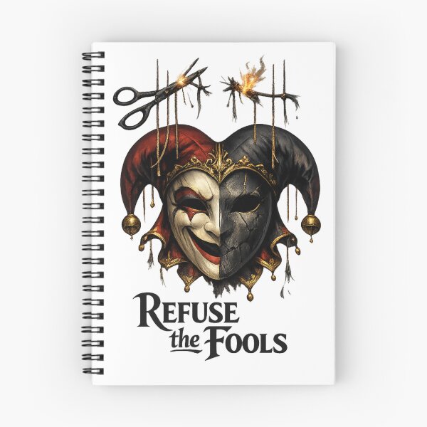 Item preview, Refuse the Fools – Dark Jester Defiance Design designed and sold by quietrevolt.