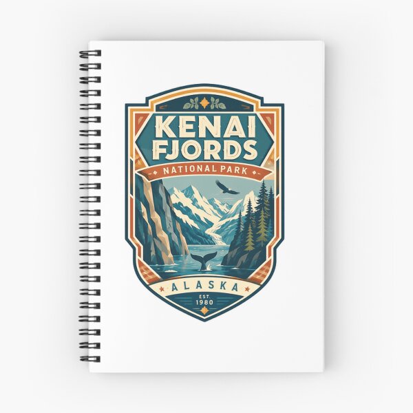 Item preview, Kenai Fjords National Park Alaska Est 1980 United States Travel Outdoor Adventure designed and sold by Simsimah26Parks.