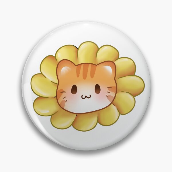 Item preview, Bright and Sunny Cat Flower Sticker Pack designed and sold by AnimaliaStar.
