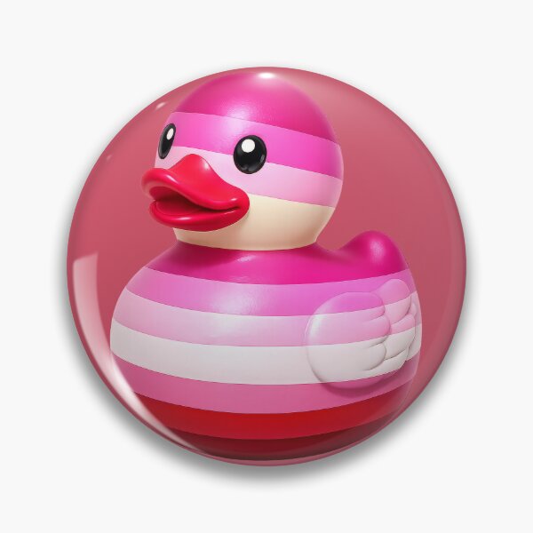 Item preview, Lesbian Pride Flag Rubber Duck designed and sold by Shirts With Pride.