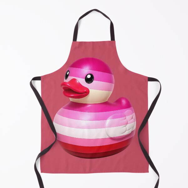 Item preview, Lesbian Pride Flag Rubber Duck designed and sold by Shirts With Pride.