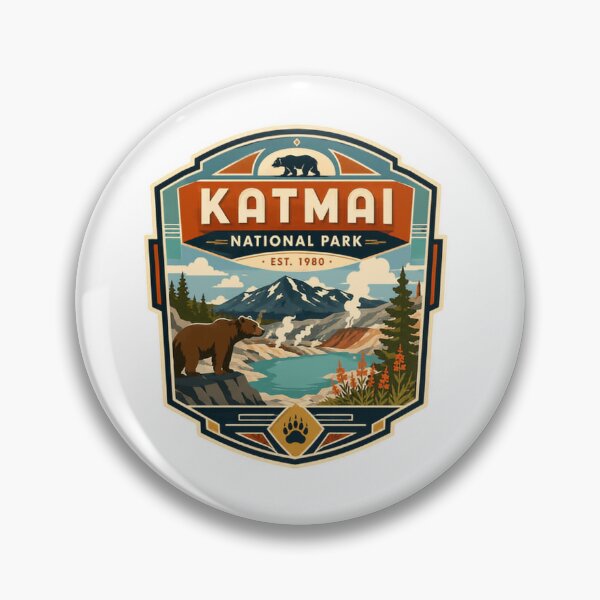 Item preview, Katmai National Park Est. 1980 Alaska Bear Nature Explorer designed and sold by Simsimah26Parks.