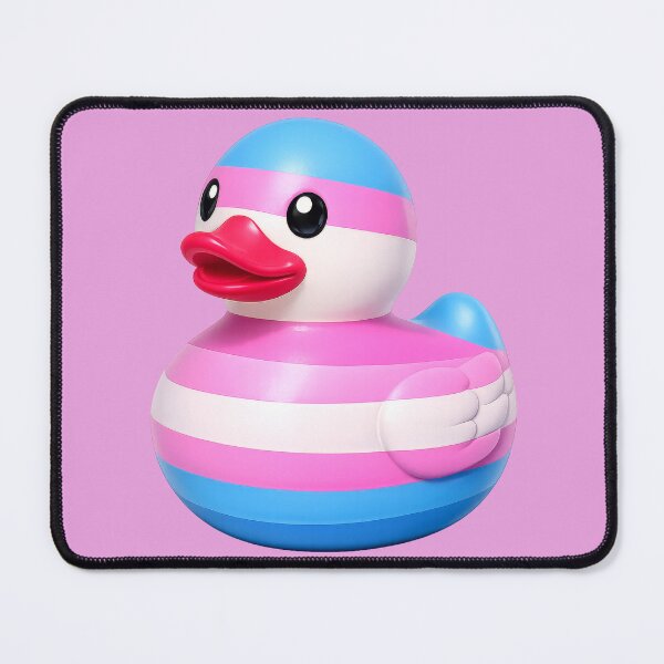 Item preview, Trans Pride Flag Rubber Ducky designed and sold by Shirts With Pride.