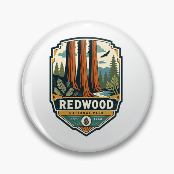 Item preview, Redwood National Park Est. 1968 California National Park Visitor Hiking Explorer designed and sold by Simsimah26Parks.