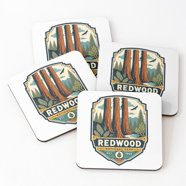 Item preview, Redwood National Park Est. 1968 California National Park Visitor Hiking Explorer designed and sold by Simsimah26Parks.