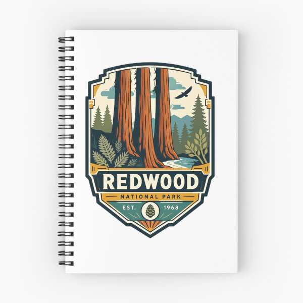 Item preview, Redwood National Park Est. 1968 California National Park Visitor Hiking Explorer designed and sold by Simsimah26Parks.
