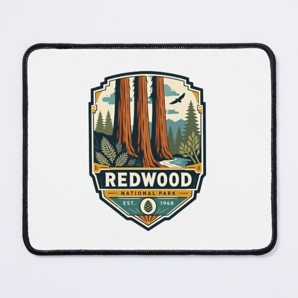 Item preview, Redwood National Park Est. 1968 California National Park Visitor Hiking Explorer designed and sold by Simsimah26Parks.