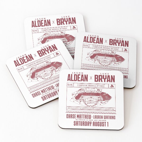Item preview, Jason Aldean X Luke Bryan Montana Washington Grizzly Stadium designed and sold by weepyzumi.