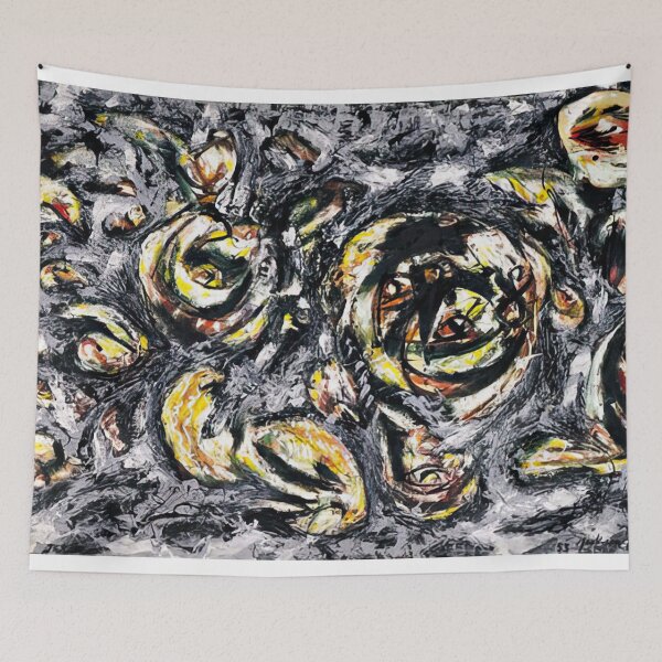 Item preview, jackson Pollock artwork designed and sold by Bivrgagnon.