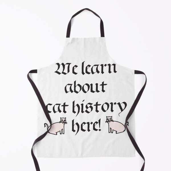 Item preview, We Learn About Cat History Here Gothic Funny Student Teacher Design designed and sold by Kapsula2023.