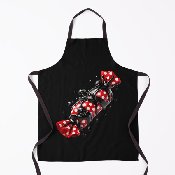 Item preview, Melting Polka Dot Skull Candy Spooky Halloween Sweet designed and sold by YourColorsWall.