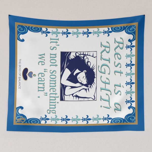 Item preview, Rest Is a Right! designed and sold by BossOfBalance.