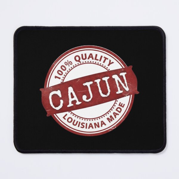 Item preview, Vintage Red Stamped 100% Certified Cajun Louisiana Made Gift designed and sold by FestivityFinds.