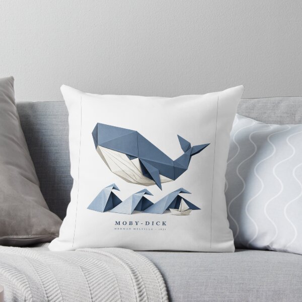 Item preview, Moby Dick Origami Whale - Folded Ocean Adventure designed and sold by Fenay Designs.