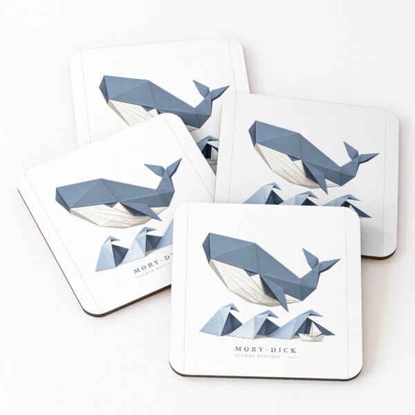 Item preview, Moby Dick Origami Whale - Folded Ocean Adventure designed and sold by Fenay Designs.